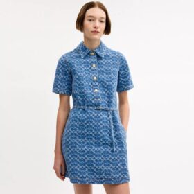 Signature-denimjurk van biologisch katoen