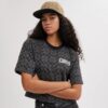 Signature Jacquard-hoed met platte rand
