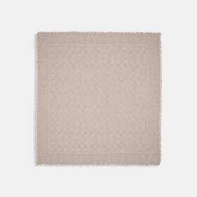 Signature oversized vierkante sjaal