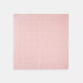 Signature oversized vierkante sjaal