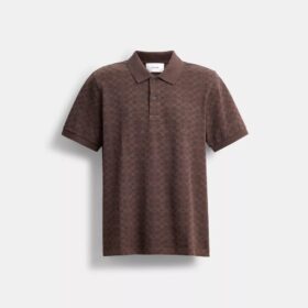 Signature-Poloshirt van biologisch katoen