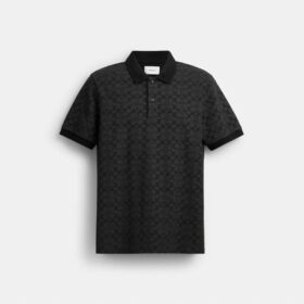 Signature-Poloshirt van biologisch katoen