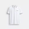 Signature Trim-Poloshirt van biologisch katoen