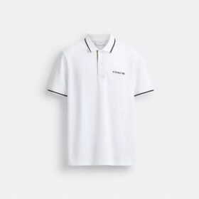 Signature Trim-Poloshirt van biologisch katoen