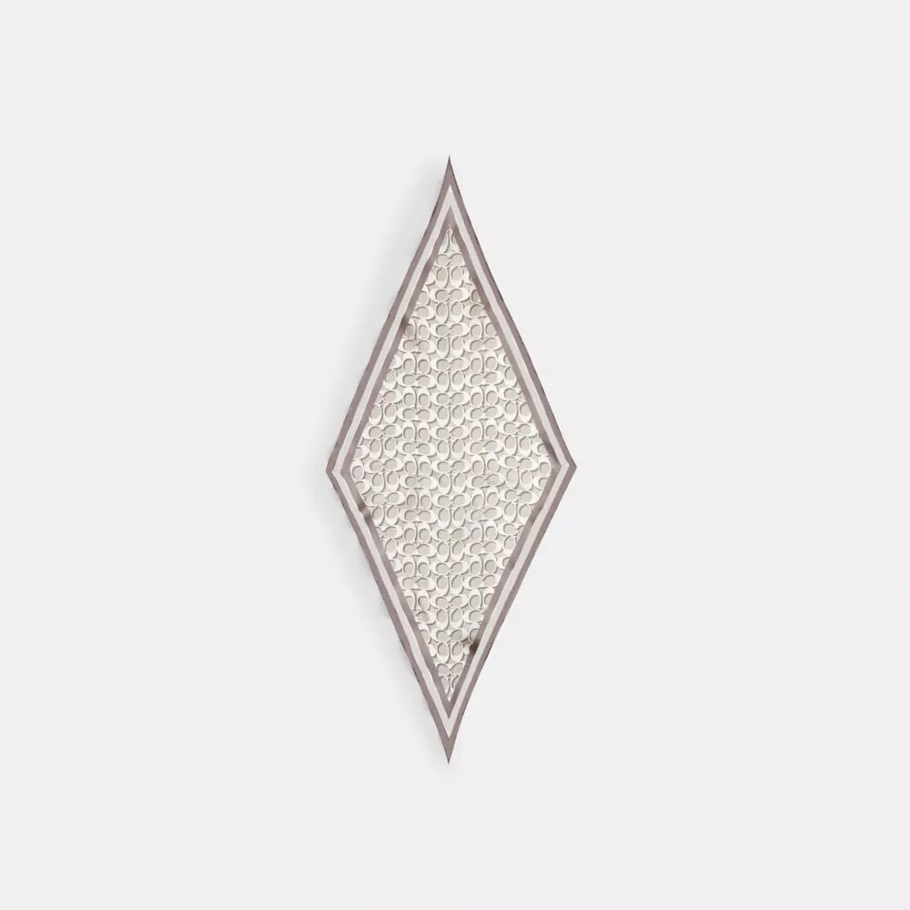Signature zijden diamantsjaal