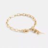 Skeletachtige Rexy-armband met kenmerkende ketting