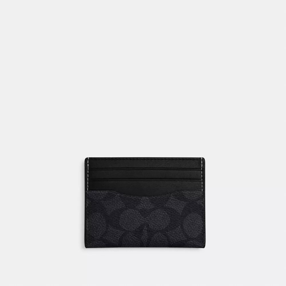 Slank identiteitskaartetui van Signature Canvas