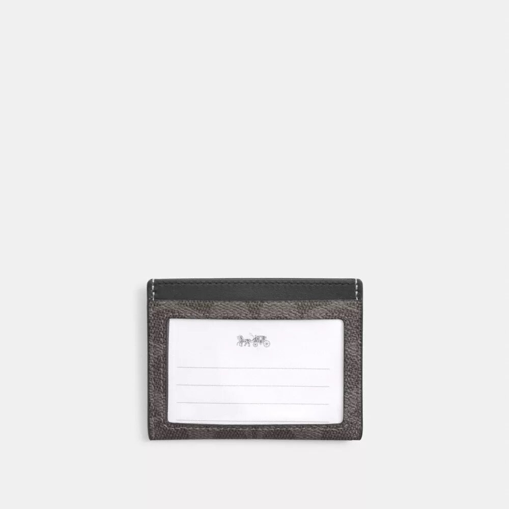 Slank identiteitskaartetui van Signature Canvas