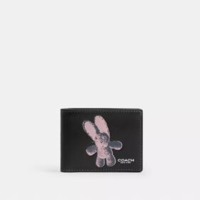 Slank portemonnee met ‘Floppy’-afbeelding
