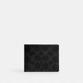 Slanke portemonnee van Signature Canvas