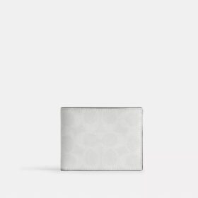 Slanke portemonnee van Signature Canvas