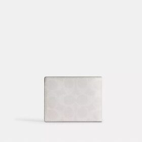 Slanke portemonnee van Signature Canvas