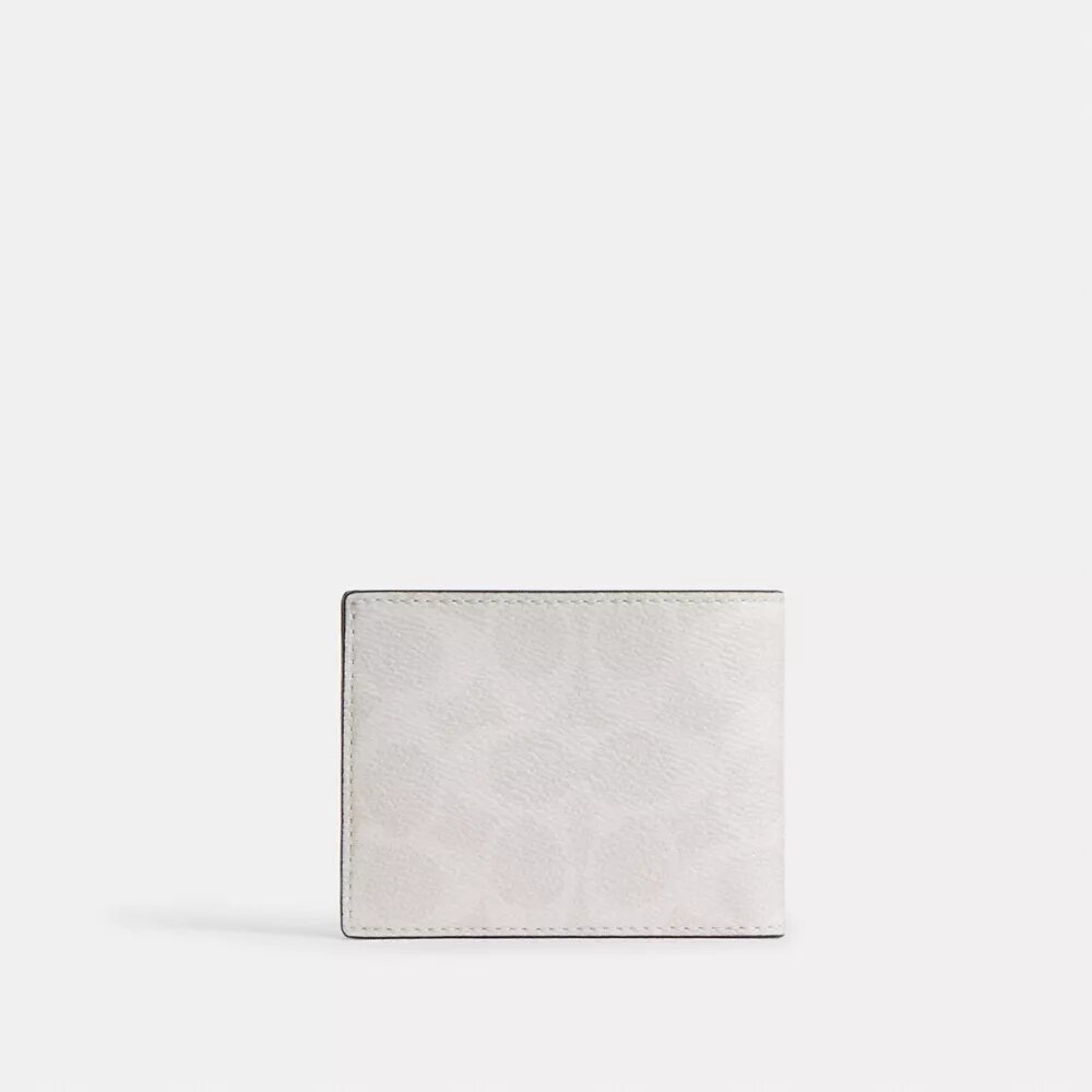 Slanke portemonnee van Signature Canvas