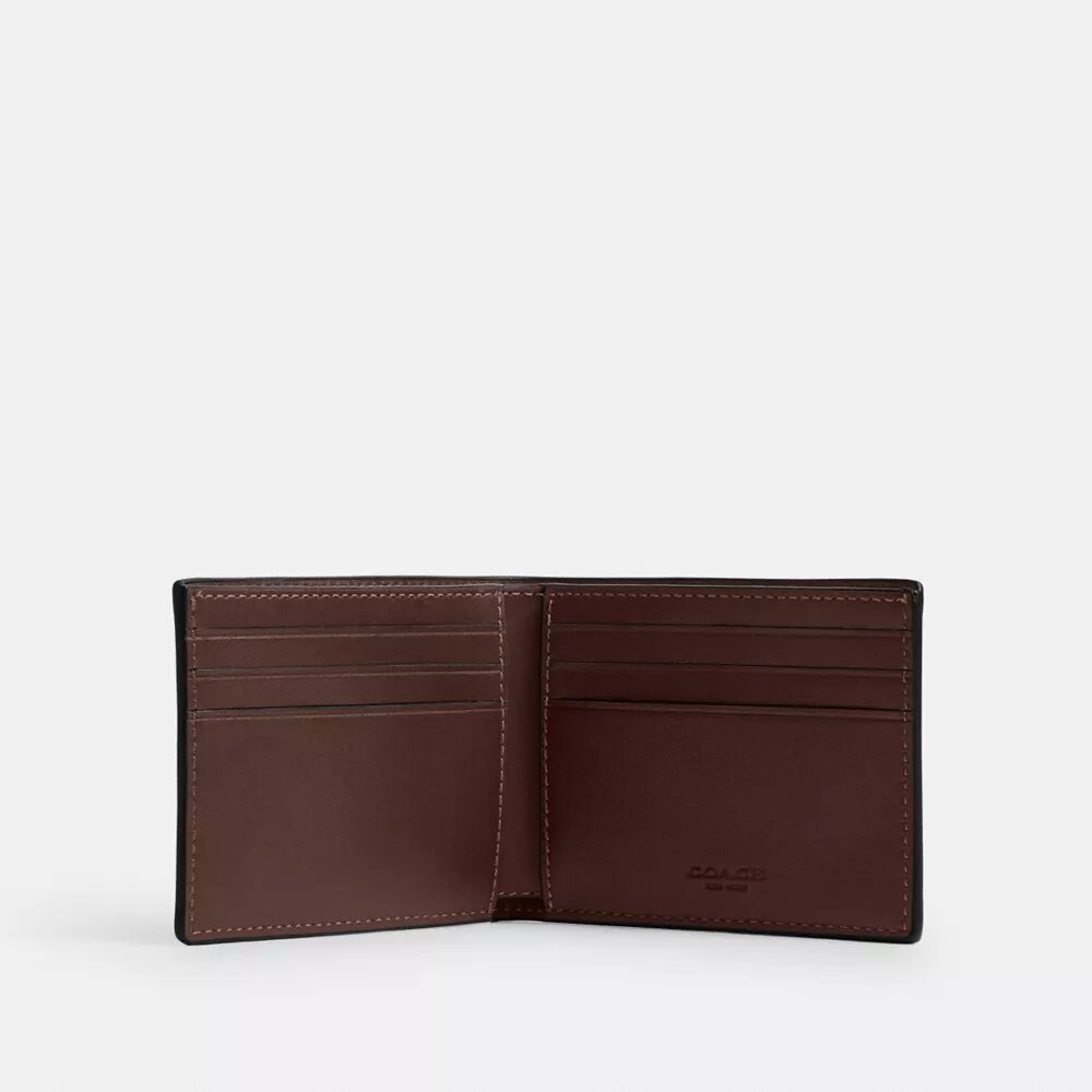 Slanke portemonnee van Signature Canvas