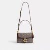 Soft Tabby-schoudertas in kenmerkend jacquard