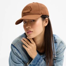 Soho-baseballpet met platte klep