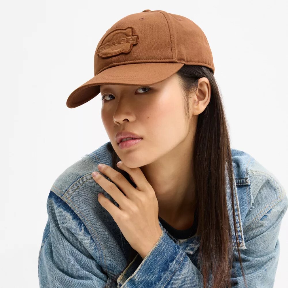Soho-baseballpet met platte klep