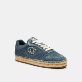 Soho-espadrille-sneaker in ‘Loved Denim’