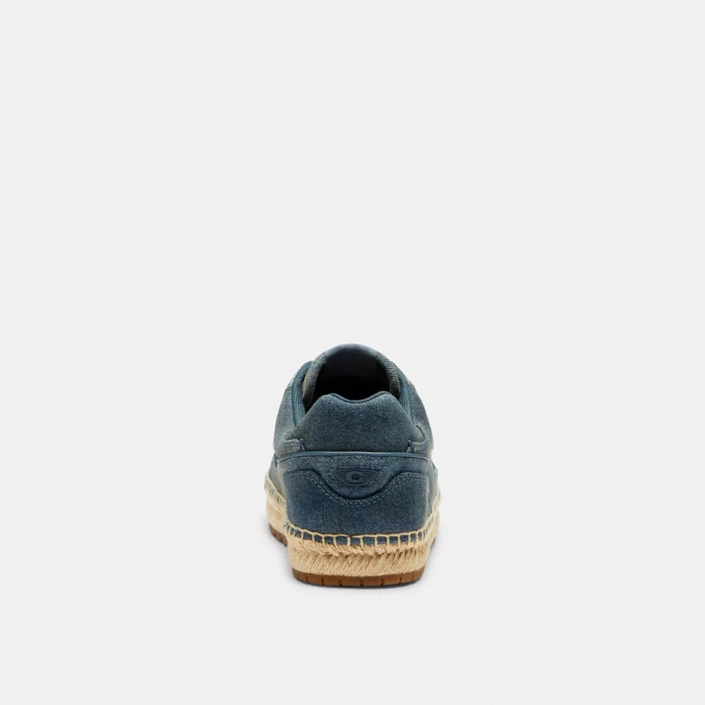 Soho-espadrille-sneaker in ‘Loved Denim’