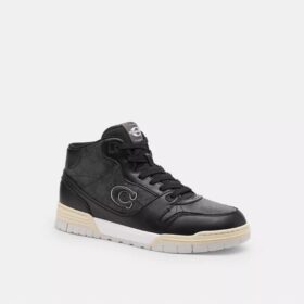 Soho mid-top sneaker van Signature Canvas