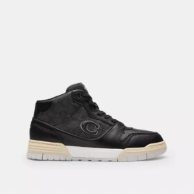 Soho mid-top sneaker van Signature Canvas