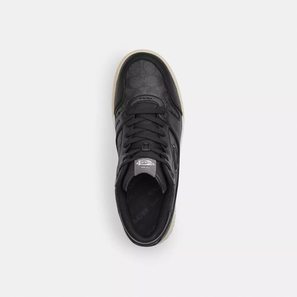 Soho mid-top sneaker van Signature Canvas