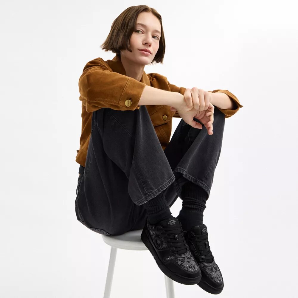 Soho-sneakers in Crystal Signature-jacquard