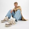 Soho-sneakers in gemengd kenmerkend materiaal