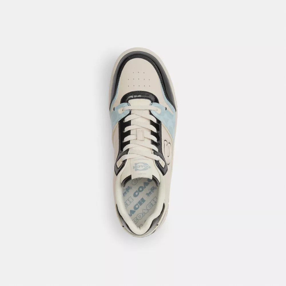 Soho-sneakers met kenmerkend lakleder