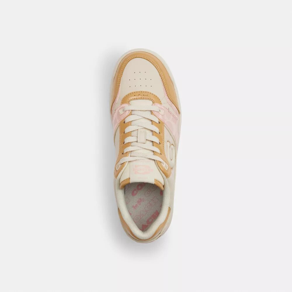 Soho-sneakers met kenmerkend lakleder