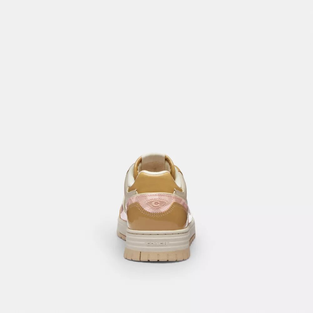 Soho-sneakers met kenmerkend lakleder