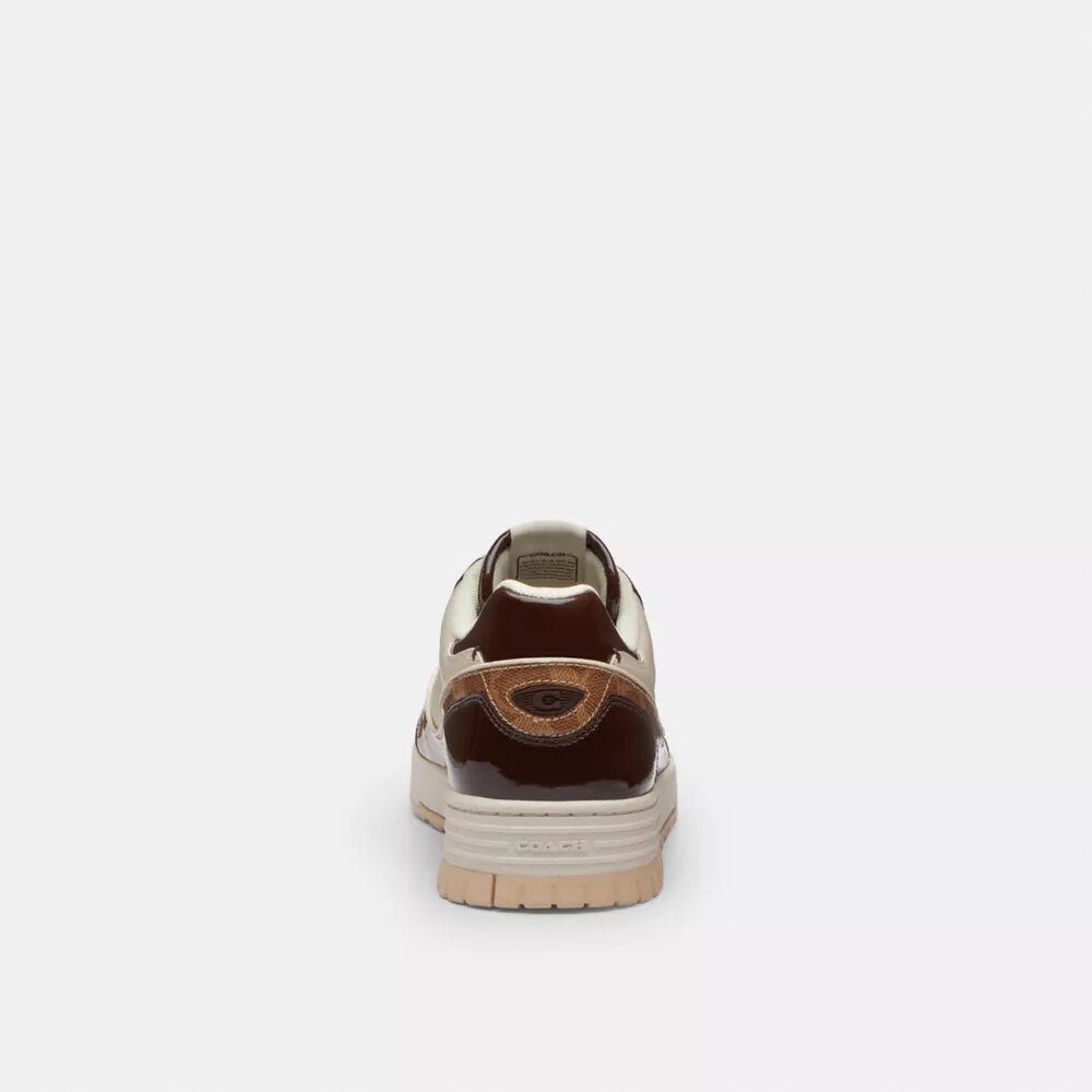 Soho-sneakers met kenmerkend lakleder