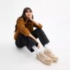 Soho-sneakers met kenmerkend lakleder