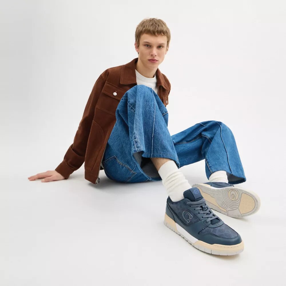 Soho-sneakers met Signature Canvas