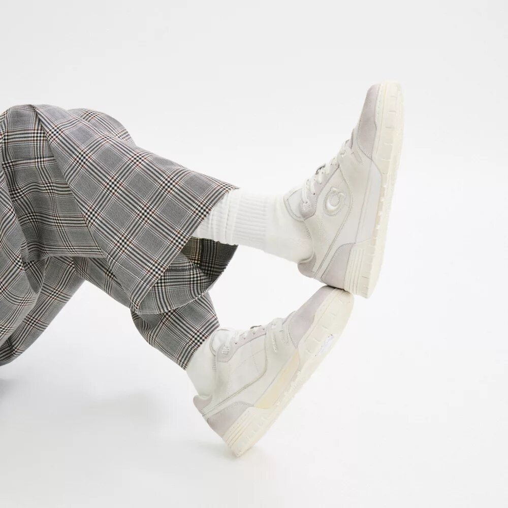 Soho-sneakers van verouderd leer