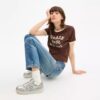 Soho-sneakers van verouderd metallic leer
