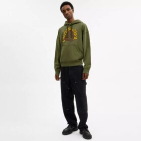 Spiraal-Hoodie, in de massa geverfd