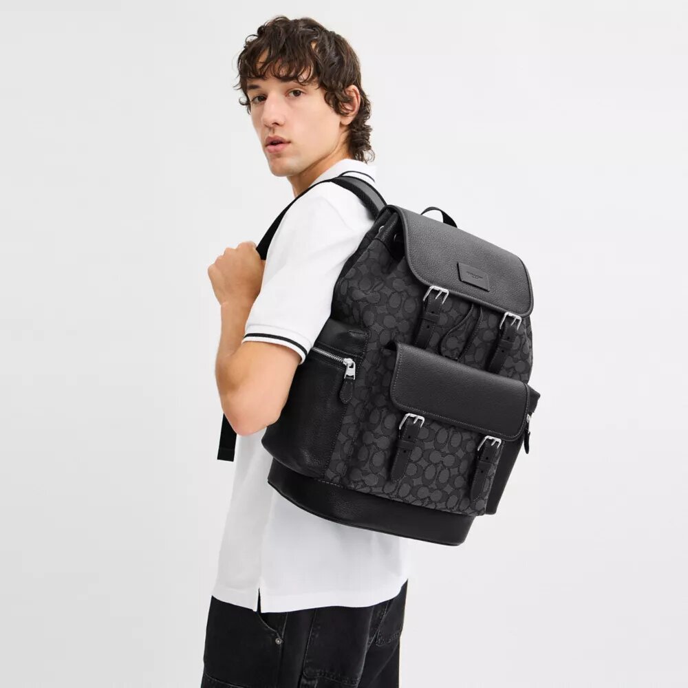 Sprint-rugzak in kenmerkend jacquard