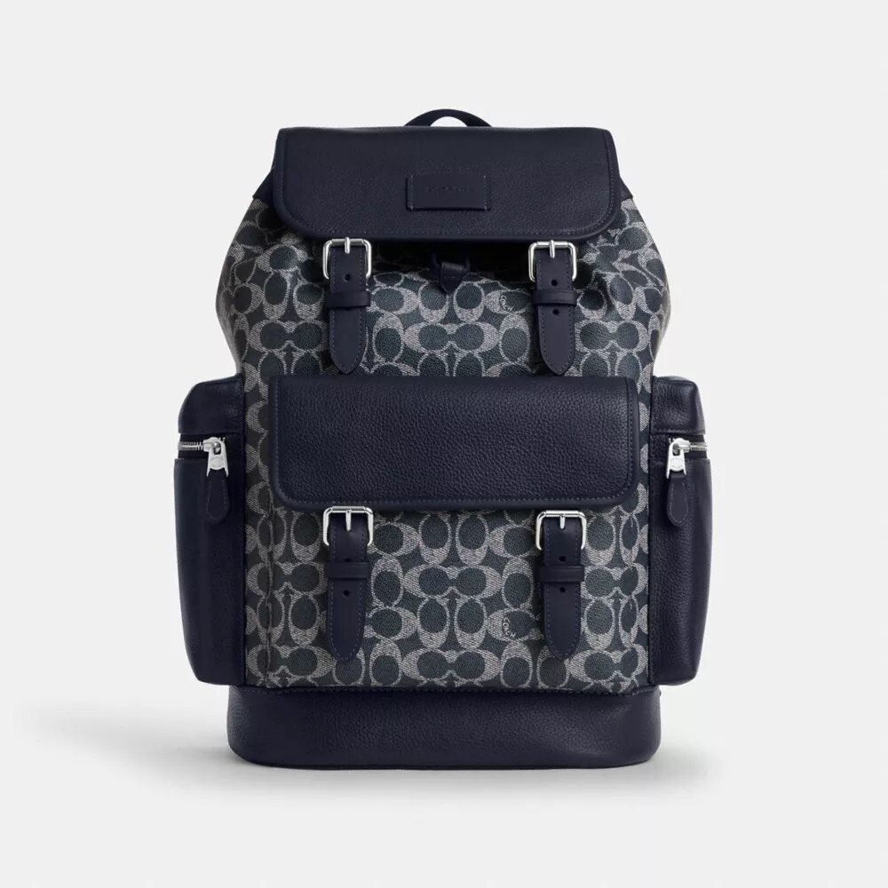 Sprint-rugzak van Signature Canvas met kleurblokken