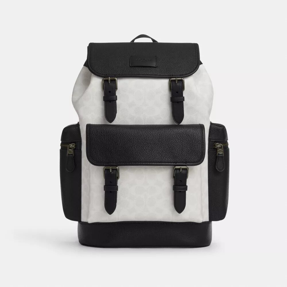 Sprint-rugzak van Signature Canvas met kleurblokken