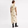 Star-jurk van organza