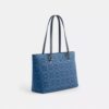 Station Tote bag van kenmerkend denim