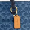Station Tote bag van kenmerkend denim