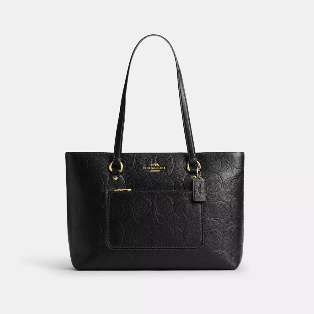 Station Tote Bag van kenmerkend leer
