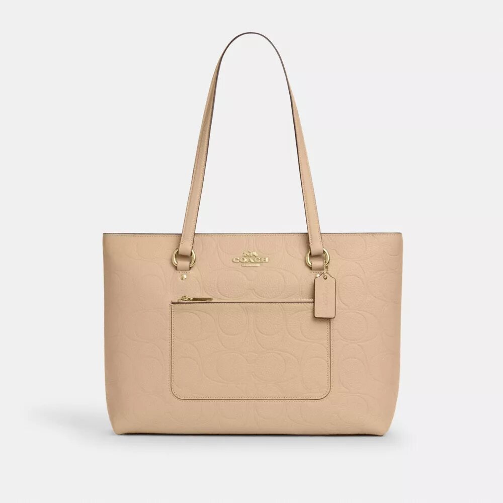 Station Tote Bag van kenmerkend leer