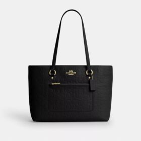Station Tote Bag van kenmerkend leer