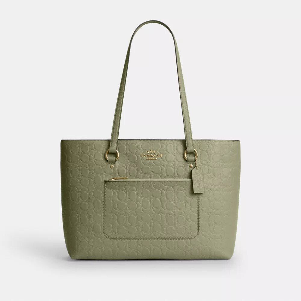 Station Tote Bag van kenmerkend leer