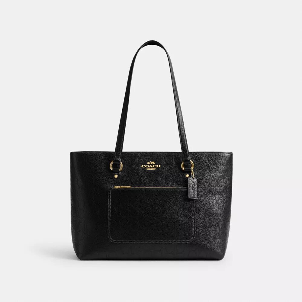 Station Tote Bag van kenmerkend leer