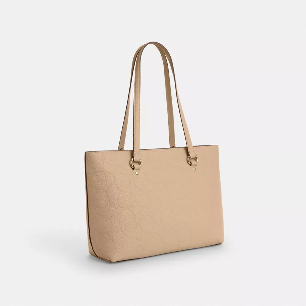 Station Tote Bag van kenmerkend leer