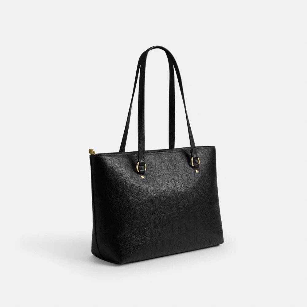 Station Tote Bag van kenmerkend leer